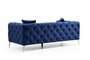 Atelier Del Sofa Como - Sofá de 2 plazas - Azul marino